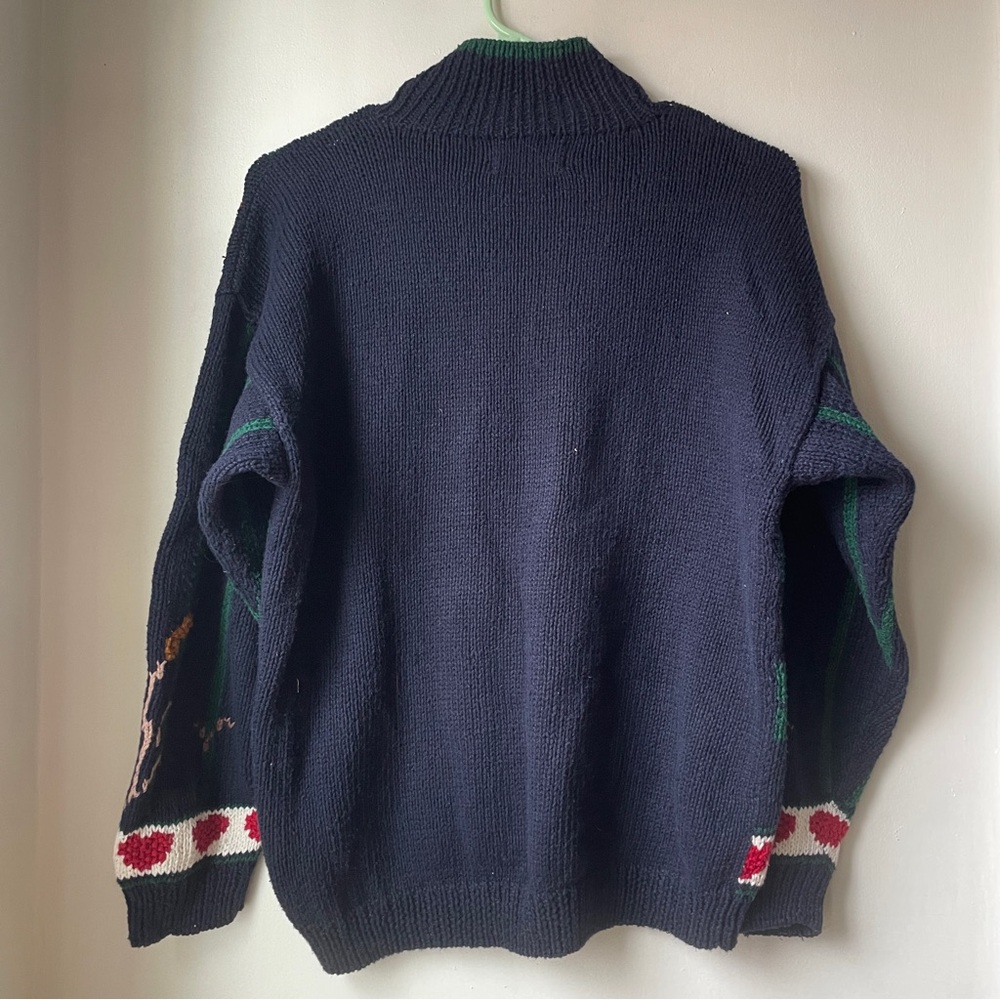 Hand knit duck sweater - Picture 3 of 6